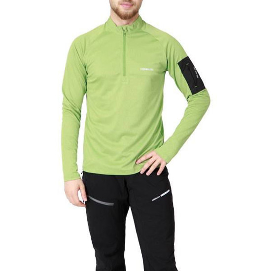 بلوز نیم زیپ سوزنی هیمالیا	