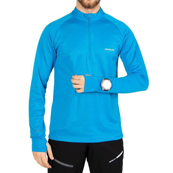 بلوز نیم زیپ سوزنی هیمالیا	