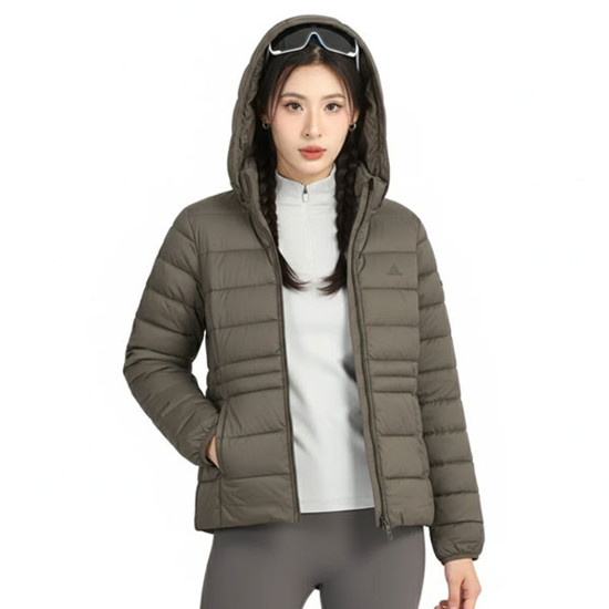 کاپشن پر زنانه سبک هومتو	